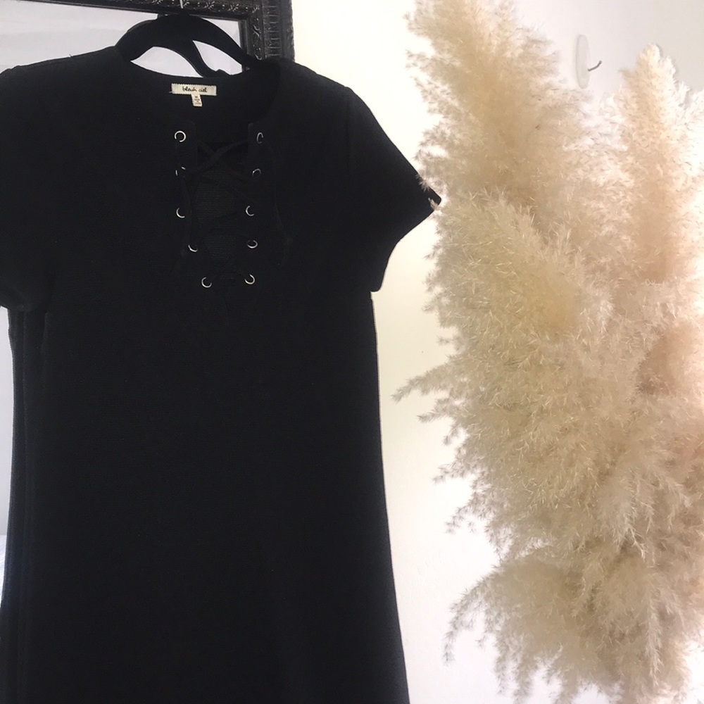 Short black dress